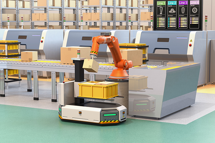 Warehouse sales automation robotics